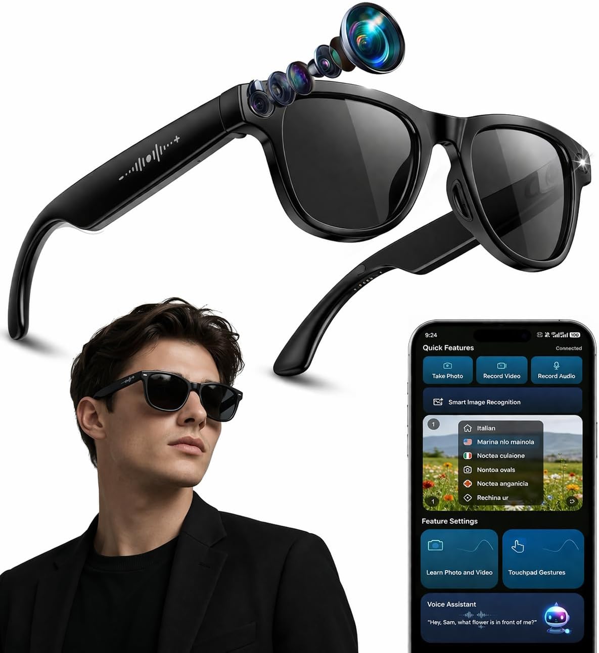 Aibee AI Visionary - Smart Assistant Glasses
