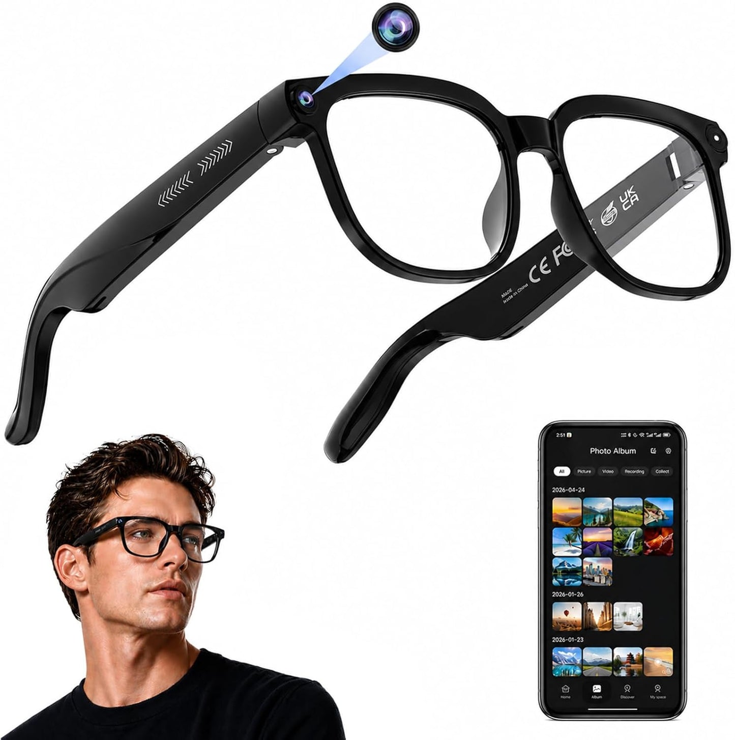 Aibee AI Visionary - Smart Assistant Glasses